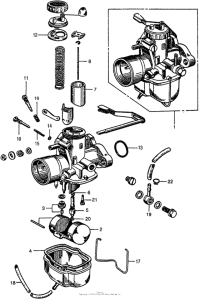 CA77 Карбюратор