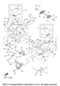 FZ6RZCB Обтекатели