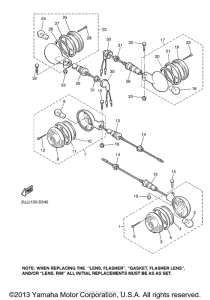 XV250R Поворотники