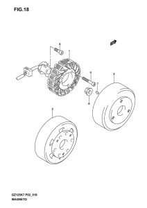 GZ125 Зажигание