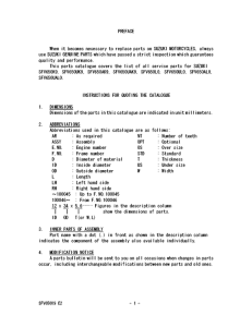 SFV650 (ABS) Catalog preface