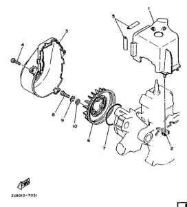 CG50E Кожух вентилятора