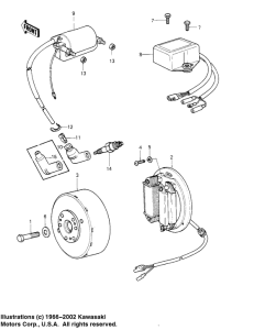 KDX175 Ignition / generator