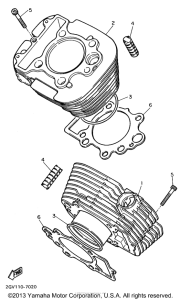 XV535HC Цилиндры