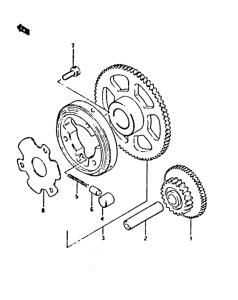 XN85 Муфта стартера