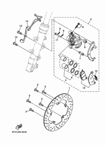 CZD300A Передний суппорт