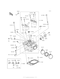  Головка цилиндров