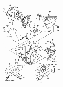 XVS950CR Боковые обтекатели
