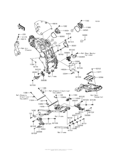 ZX1400 Рама ,крепежные детали