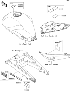 ER650 Лейбл предостережения