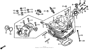  Головка цилиндров