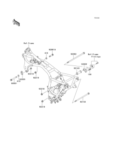 ZG1000 Крепление двигателя