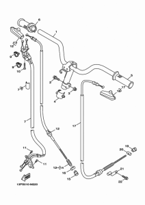 XC50D ステアリングハンドル & ケーブル