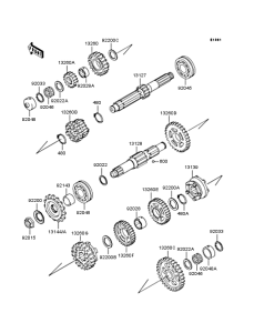 ZR1100 Трансмиссия