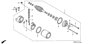  Стартерный мотор