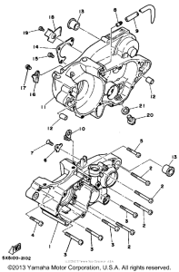  Картер двигателя