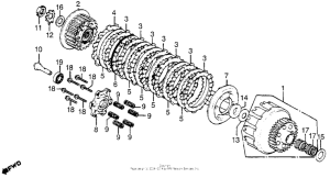 CB900 Сцепление
