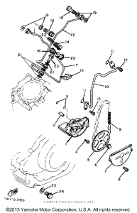 XV920J Масляный насос