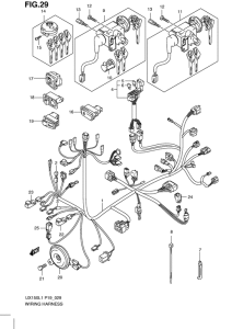 UX150 Жгут проводов
