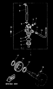 CW50RS Масляный насос