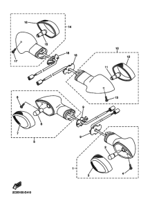 YZF-R1 Проблесковый световой сигнал