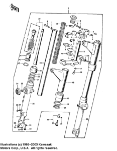 Z1 Вилка передней оси