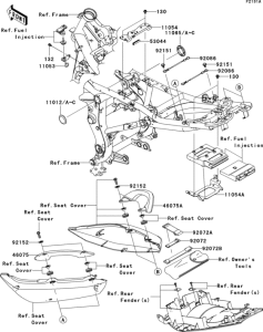 ER650 Frame fittings(jkaer650aba035083-)