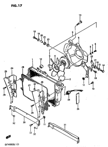 GV1400 Радиатор