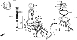 SB50P Карбюратор