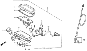 NQ50 Speedometer + tachometer 87