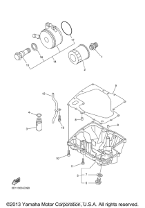 FZS10VC Масляный фильтр