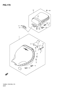 VL800 Пружина