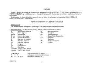 GS500 Catalog preface