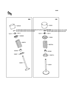  Rocker arms / valves