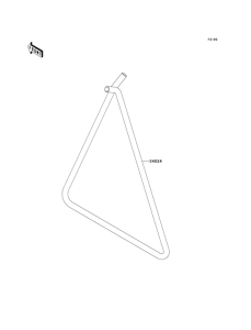 KX100 Подножка