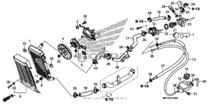 VT1300CT Радиатор