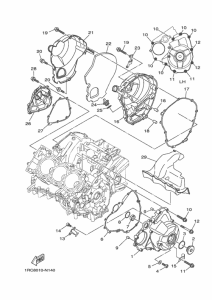 MT09TRA クランクケ-スカバ- 1