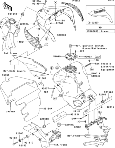 ZX600 Fuel tank(1 / 2)