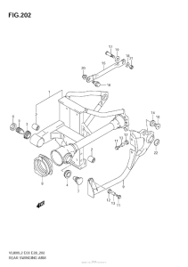 VZ800 Маятник задний