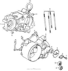 MR50 Картер двигателя