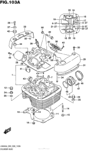 LS650 Головка цилиндров