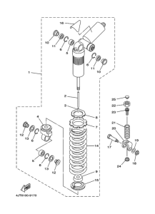 TZ125 Задняя подвеска