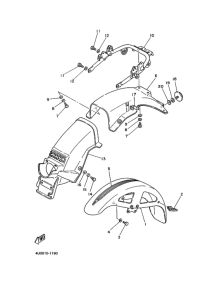 RZ350 ﾌﾛﾝﾄﾌｴﾝﾀﾞ. ﾘﾔﾌｴﾝﾀﾞ