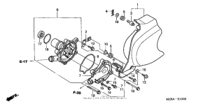 VT600CD Водяной насос