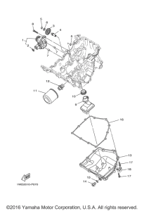 YZFR3GL Масляный насос