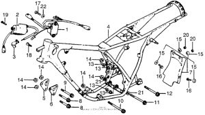MT125 C.d.i. unit + frame