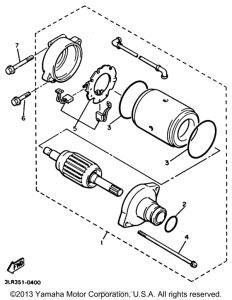 XVZ13DB Стартер
