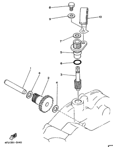 TDR125 Тахометр