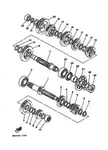 TY250 トランスミシヨン