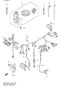 GSF1200S Жгут проводов